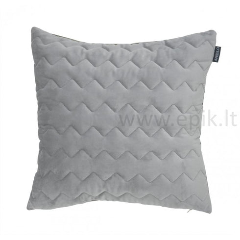Prabangi velvetinė lovatiesė "Naroa Grey", pilkos spalvos